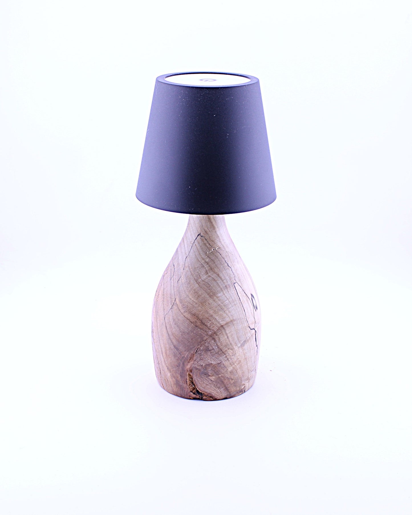 Spalted Maple Cordless LED ReChargeable Lamp
