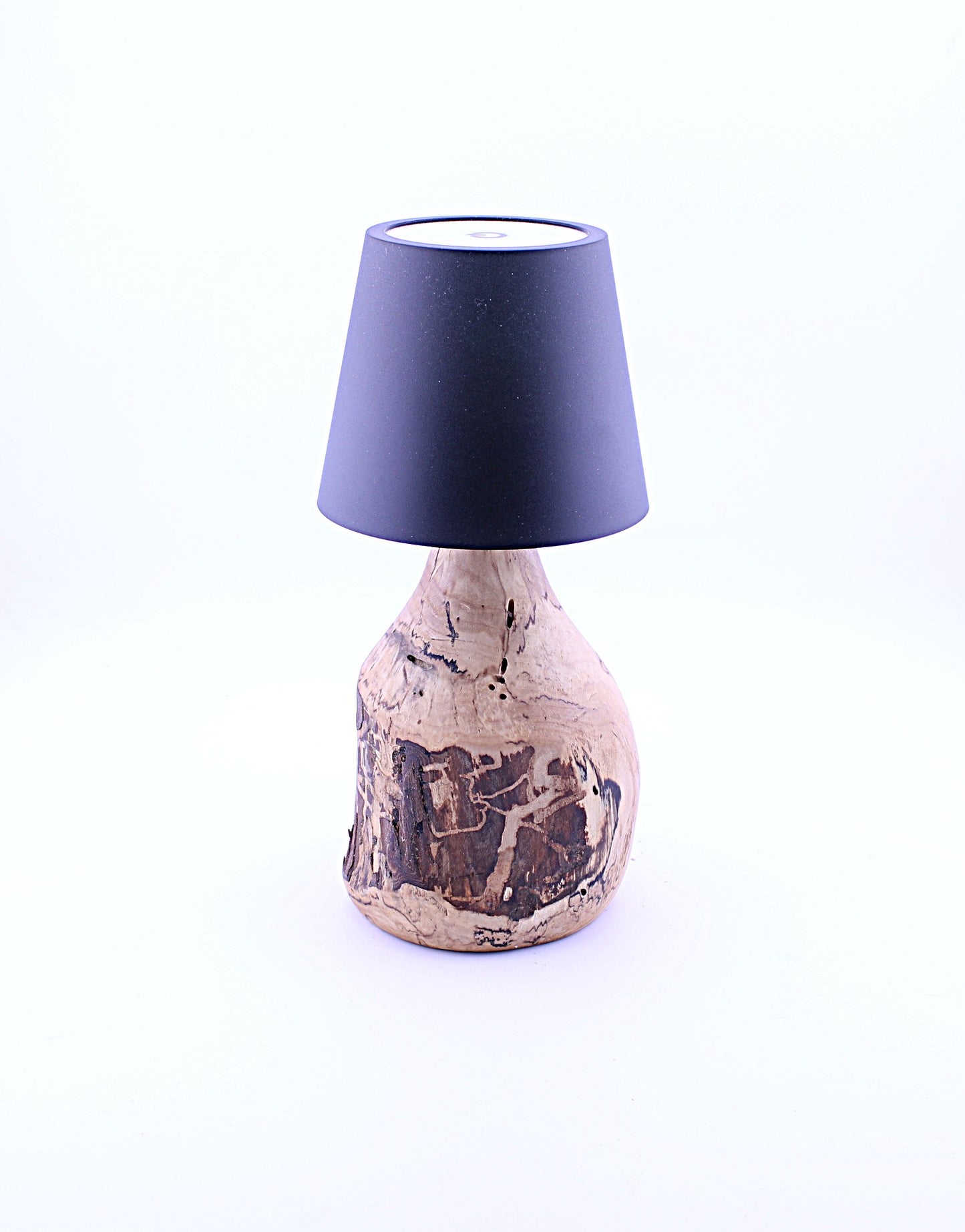 Spalted Maple Cordless LED ReChargeable Lamp