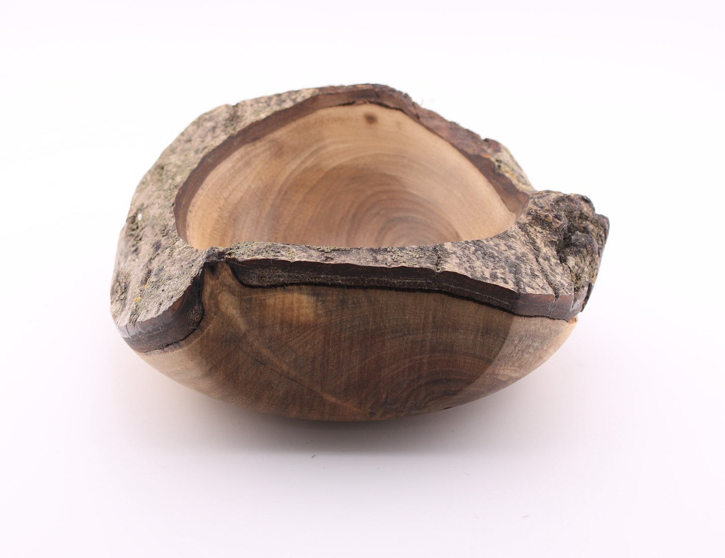 Natural Edge English Walnut Wood Bowl