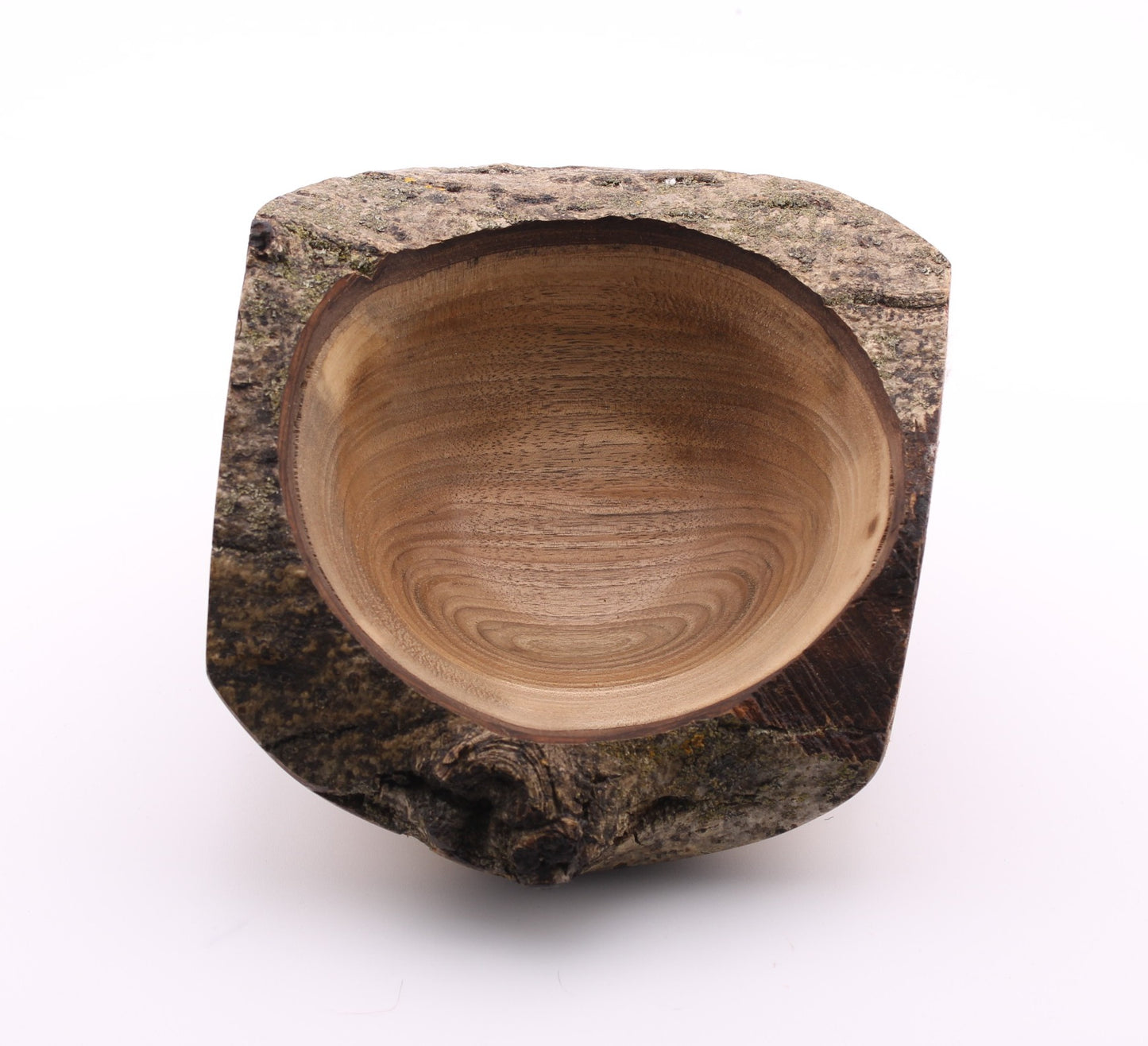 Natural Edge English Walnut Wood Bowl