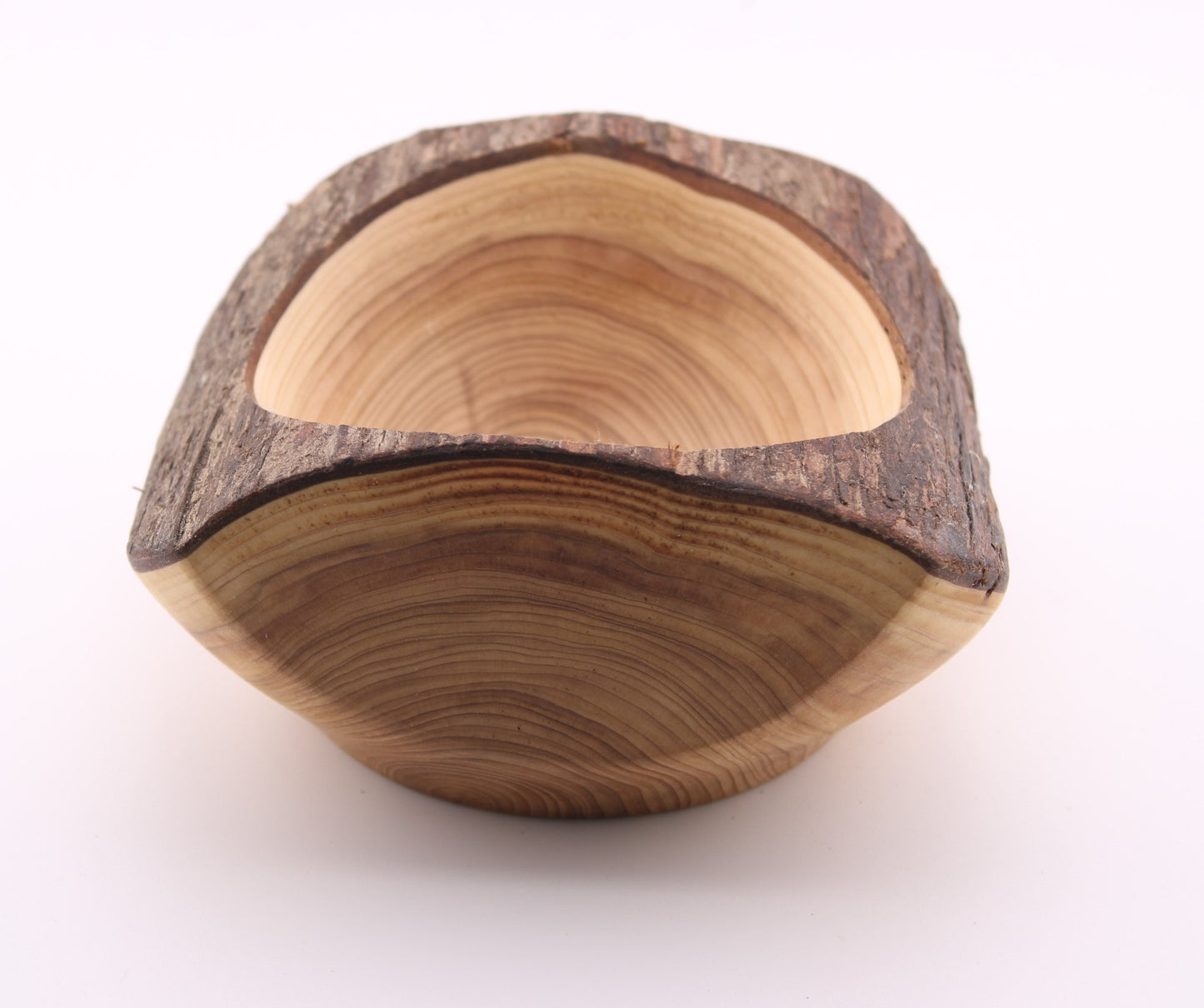 Natural Edge Cedar Wood Bowl