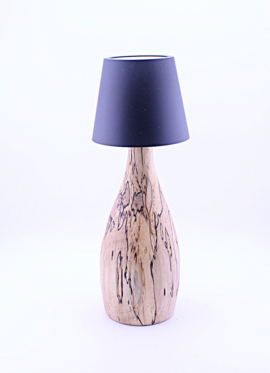 Spalted Maple Cordless LED ReChargeable Lamp