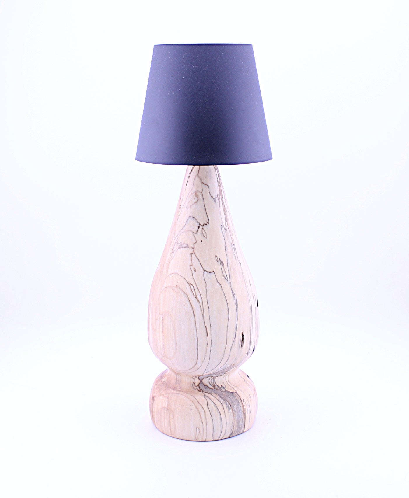 Spalted Maple Cordless LED ReChargeable Lamp