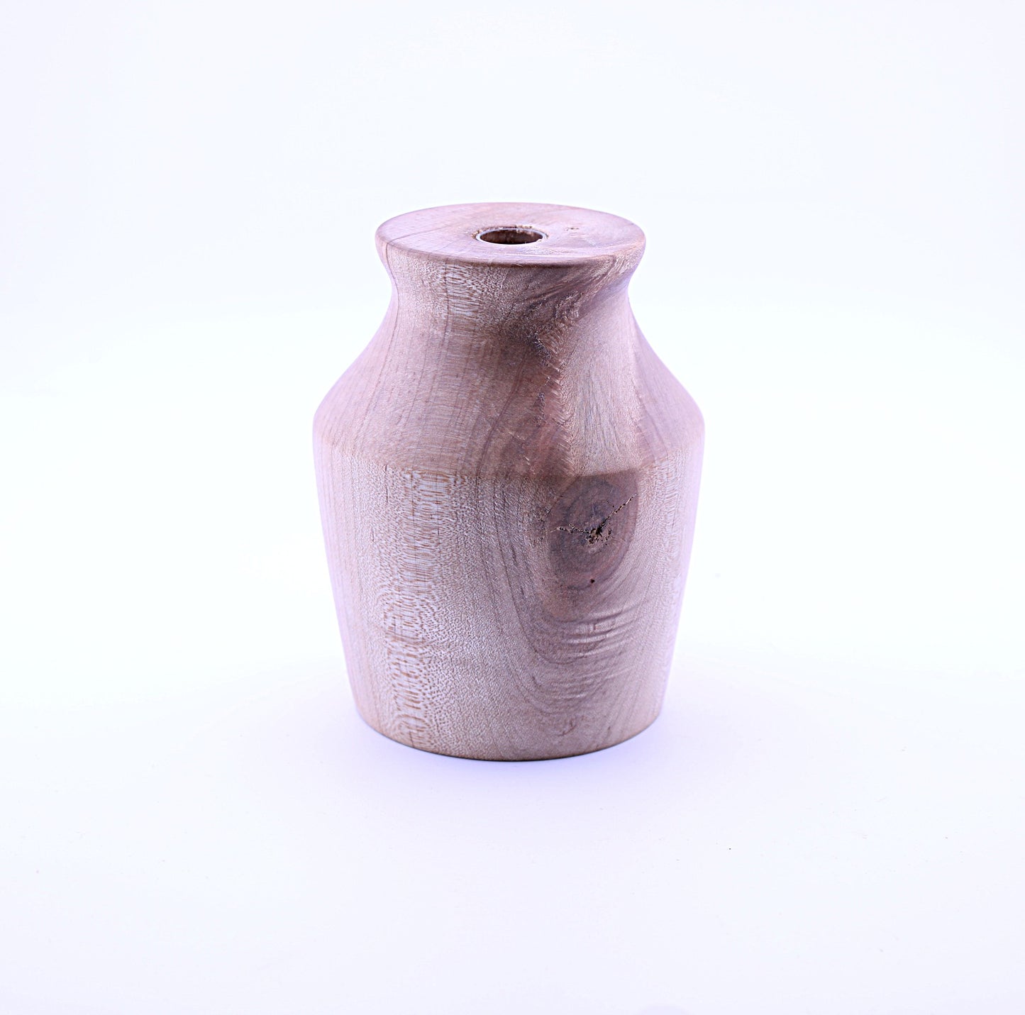 Cherry Wood Bud Vase