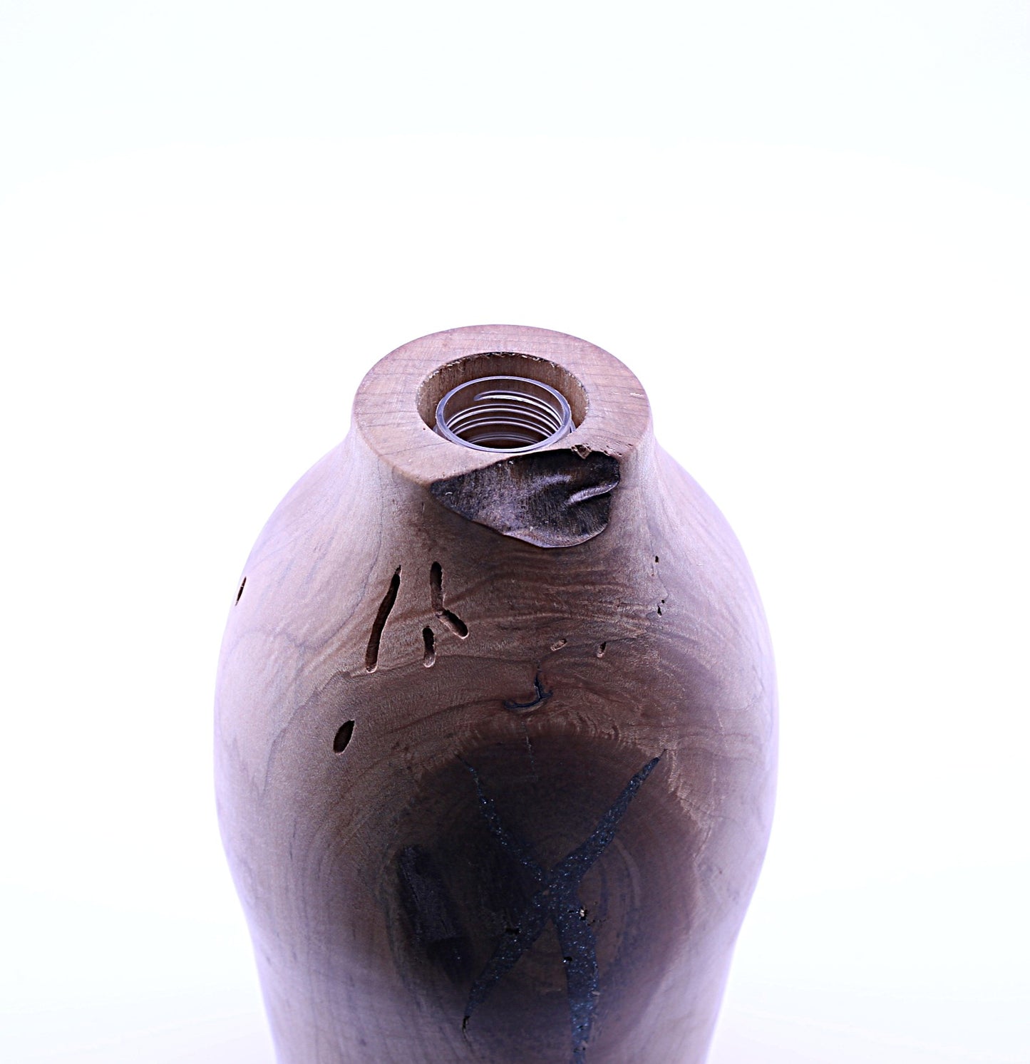 Cherry Wood Flower Vase