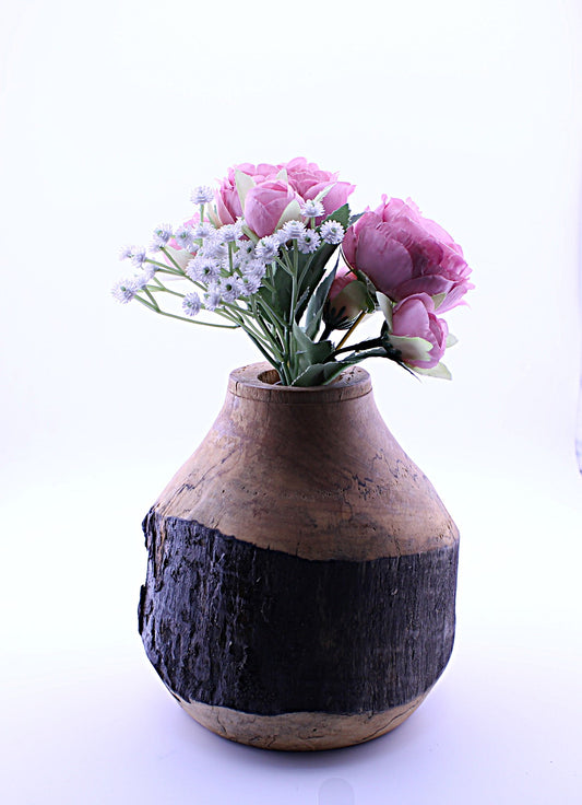 Maple Wood Flower Vase