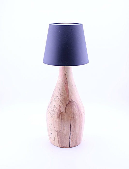 Spalted Maple Cordless LED ReChargeable Lamp