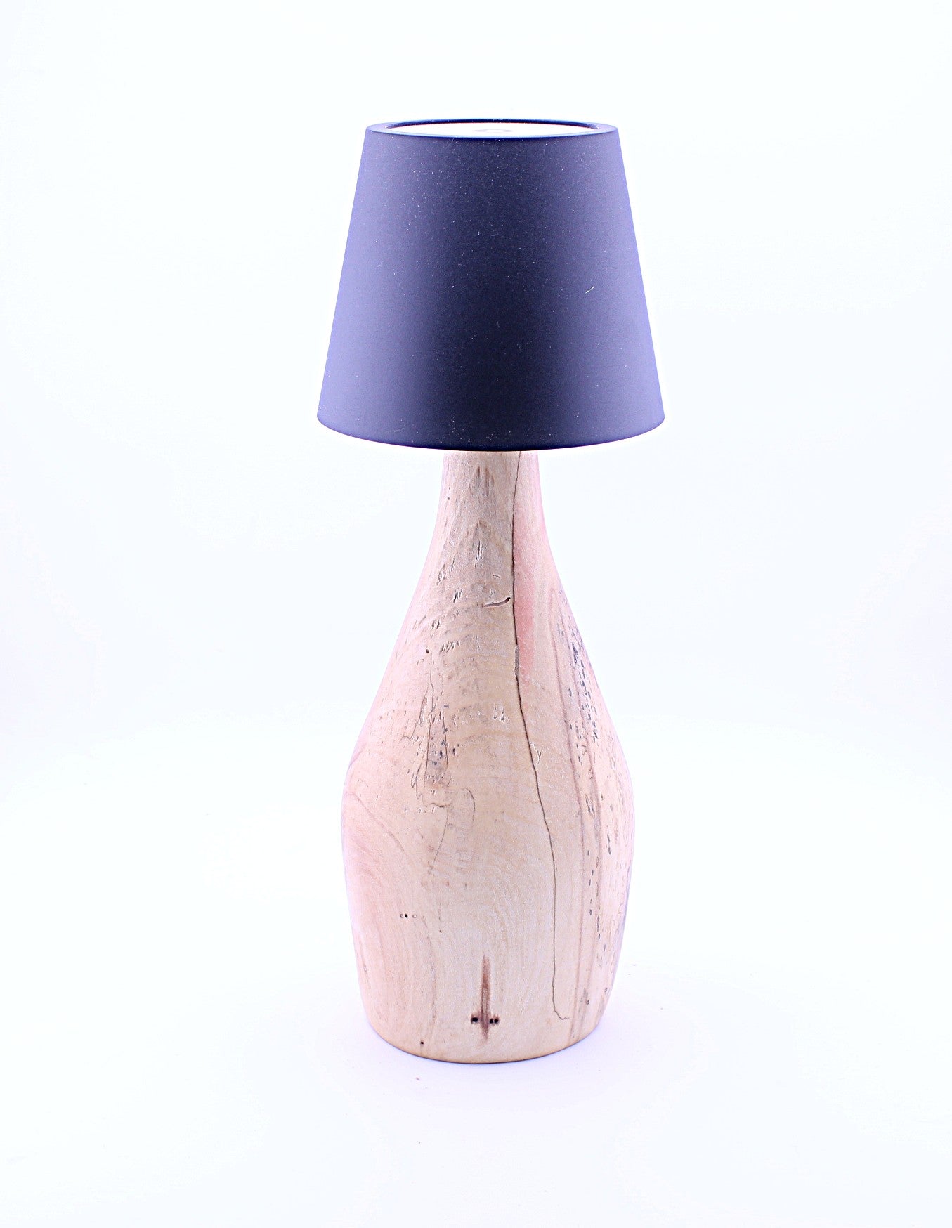 Spalted Maple Cordless LED ReChargeable Lamp