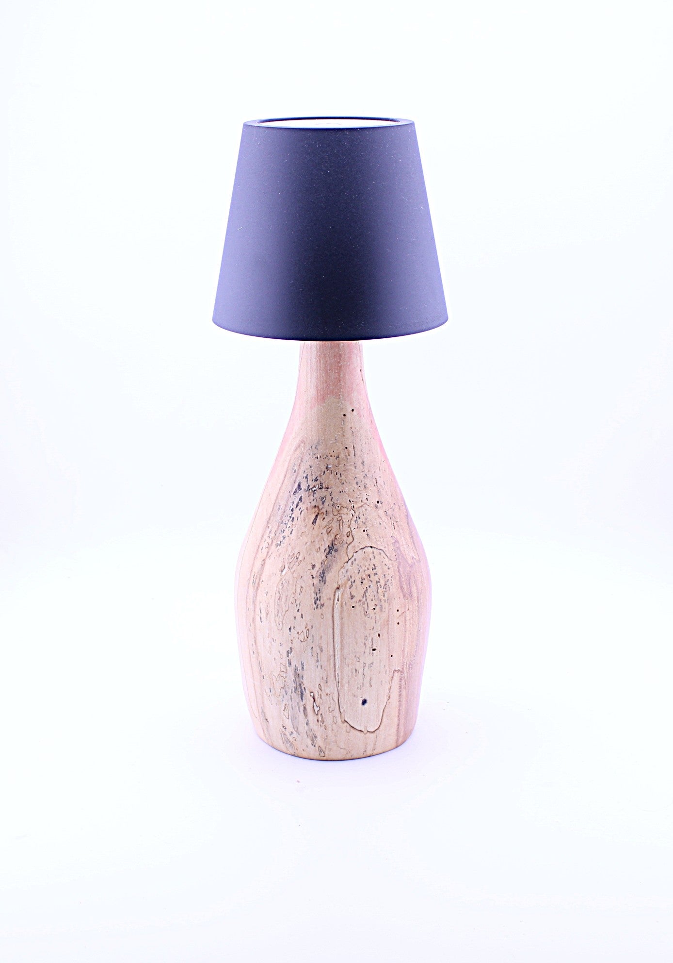 Spalted Maple Cordless LED ReChargeable Lamp
