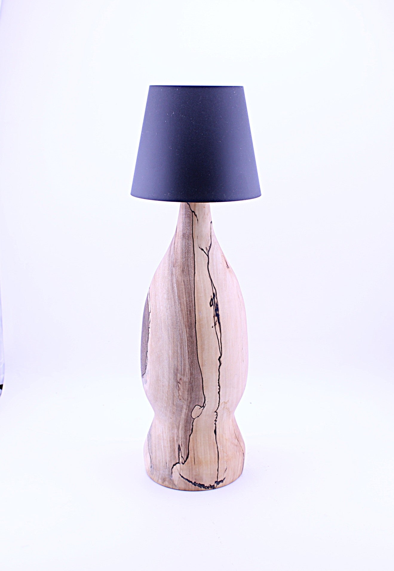 Spalted Maple Cordless LED ReChargeable Lamp