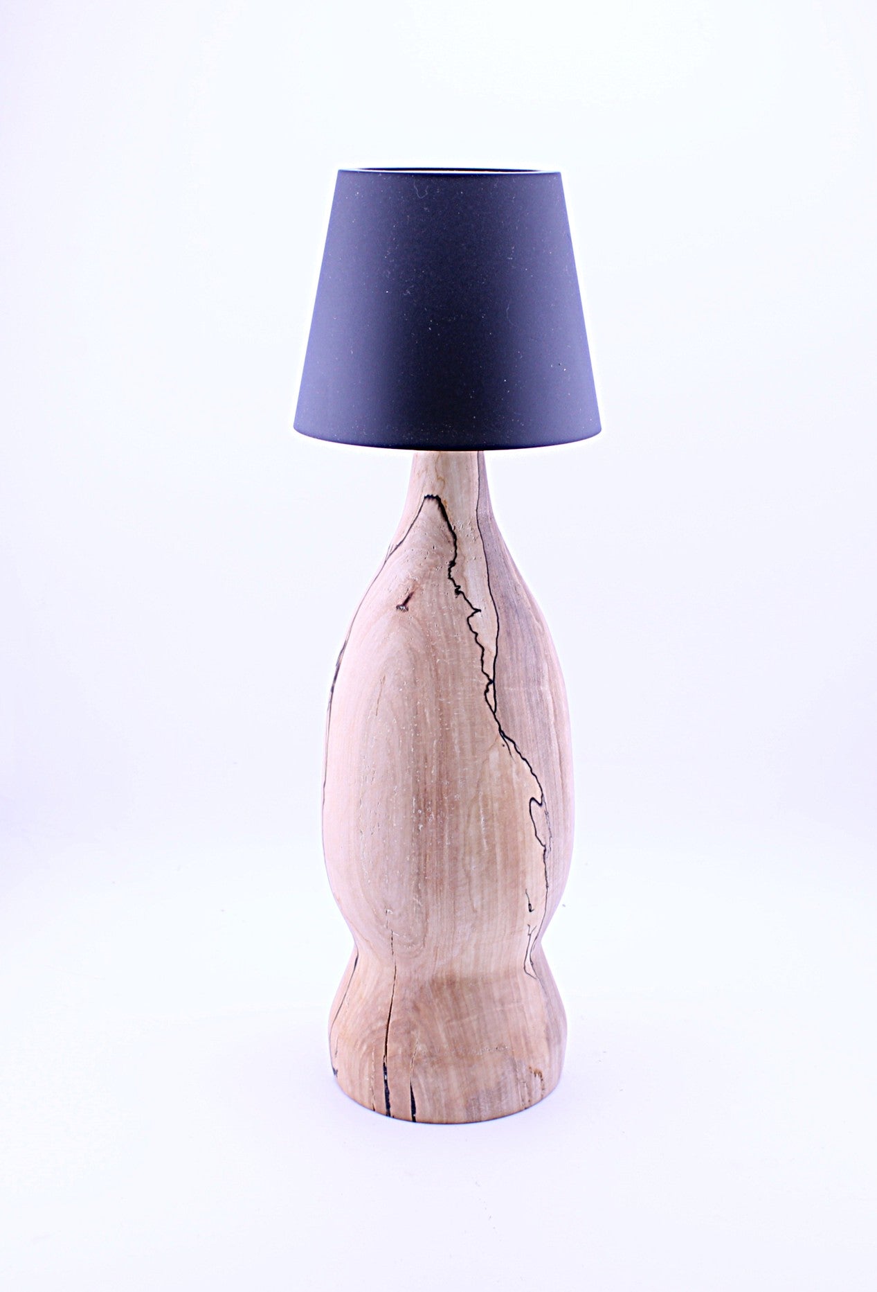 Spalted Maple Cordless LED ReChargeable Lamp