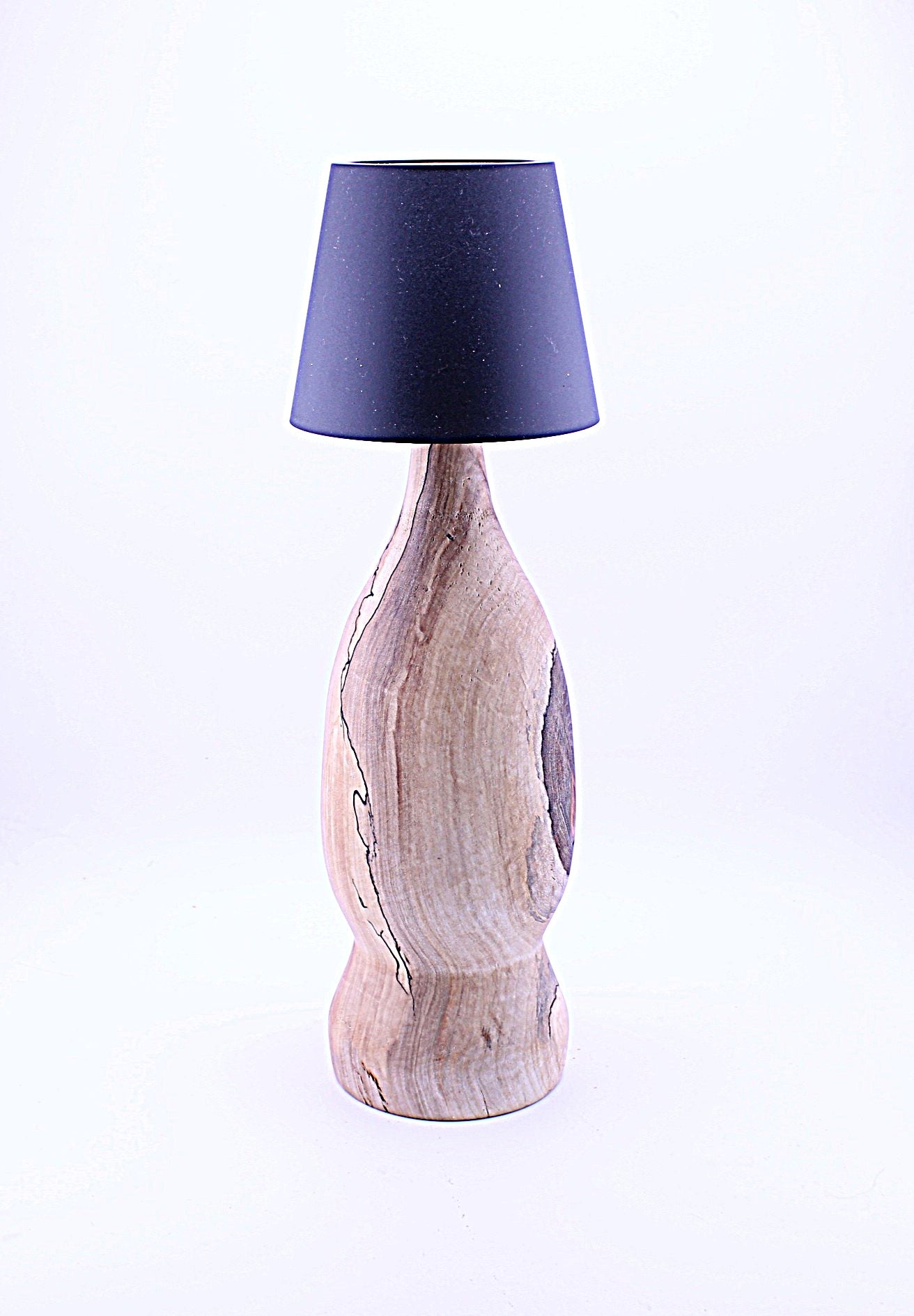 Spalted Maple Cordless LED ReChargeable Lamp