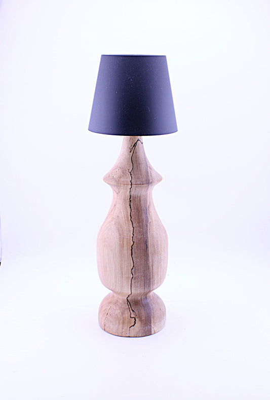 Spalted Maple Cordless LED ReChargeable Lamp