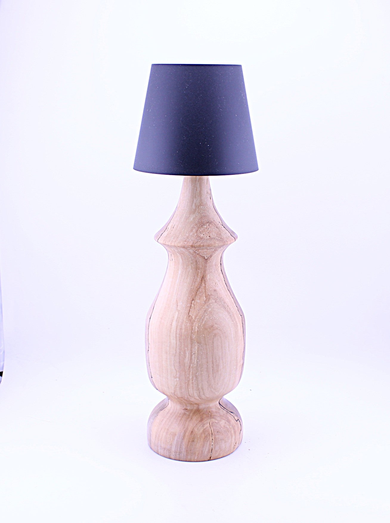 Spalted Maple Cordless LED ReChargeable Lamp