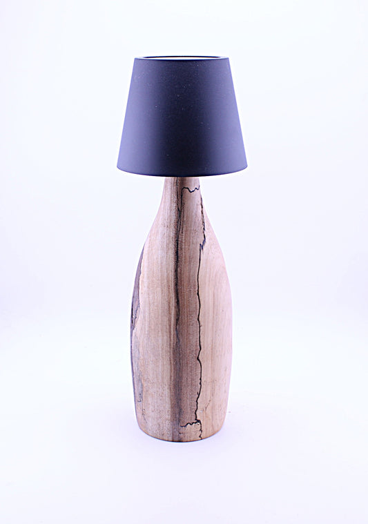 Spalted Maple Cordless LED ReChargeable Lamp