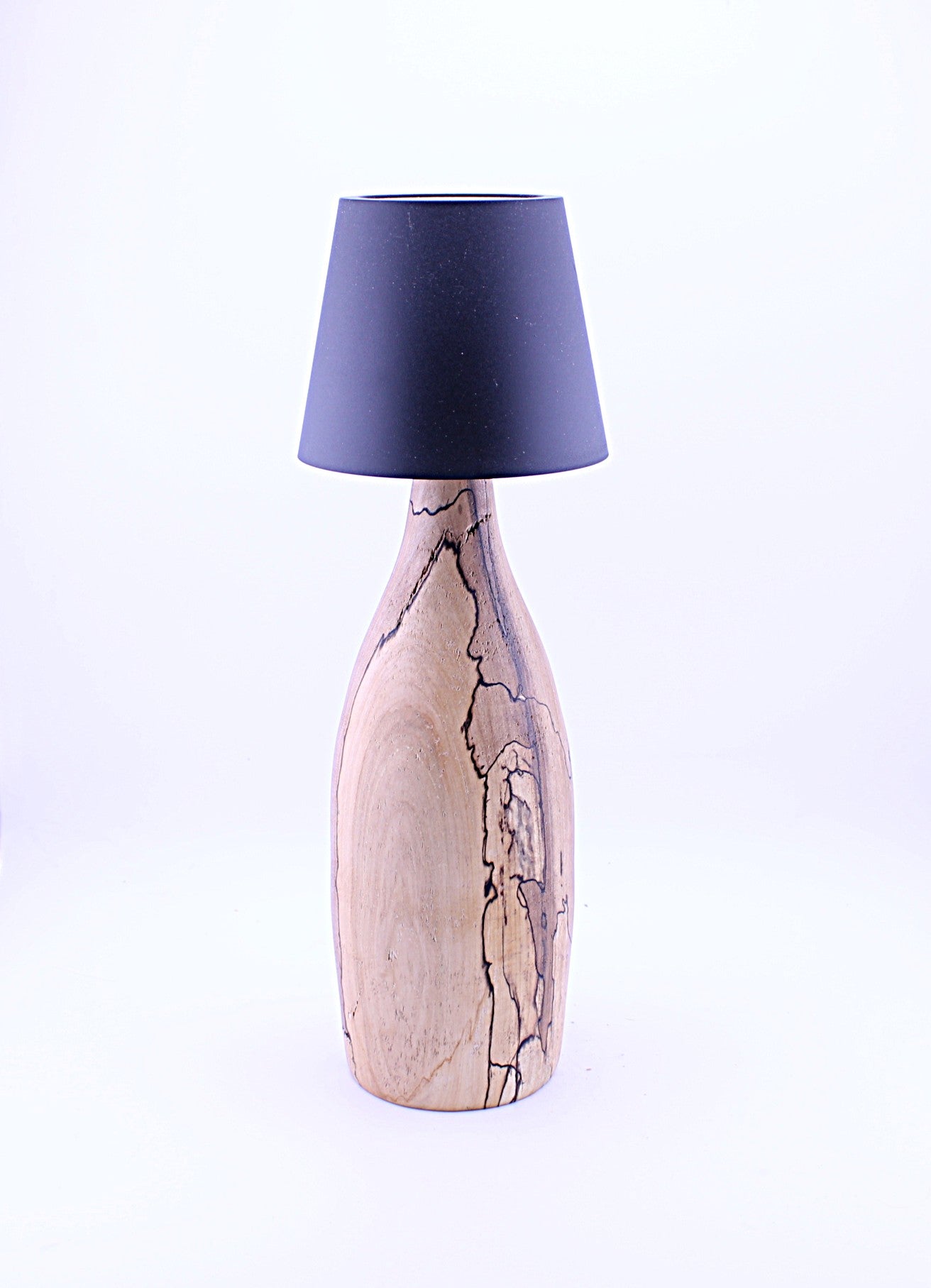 Spalted Maple Cordless LED ReChargeable Lamp
