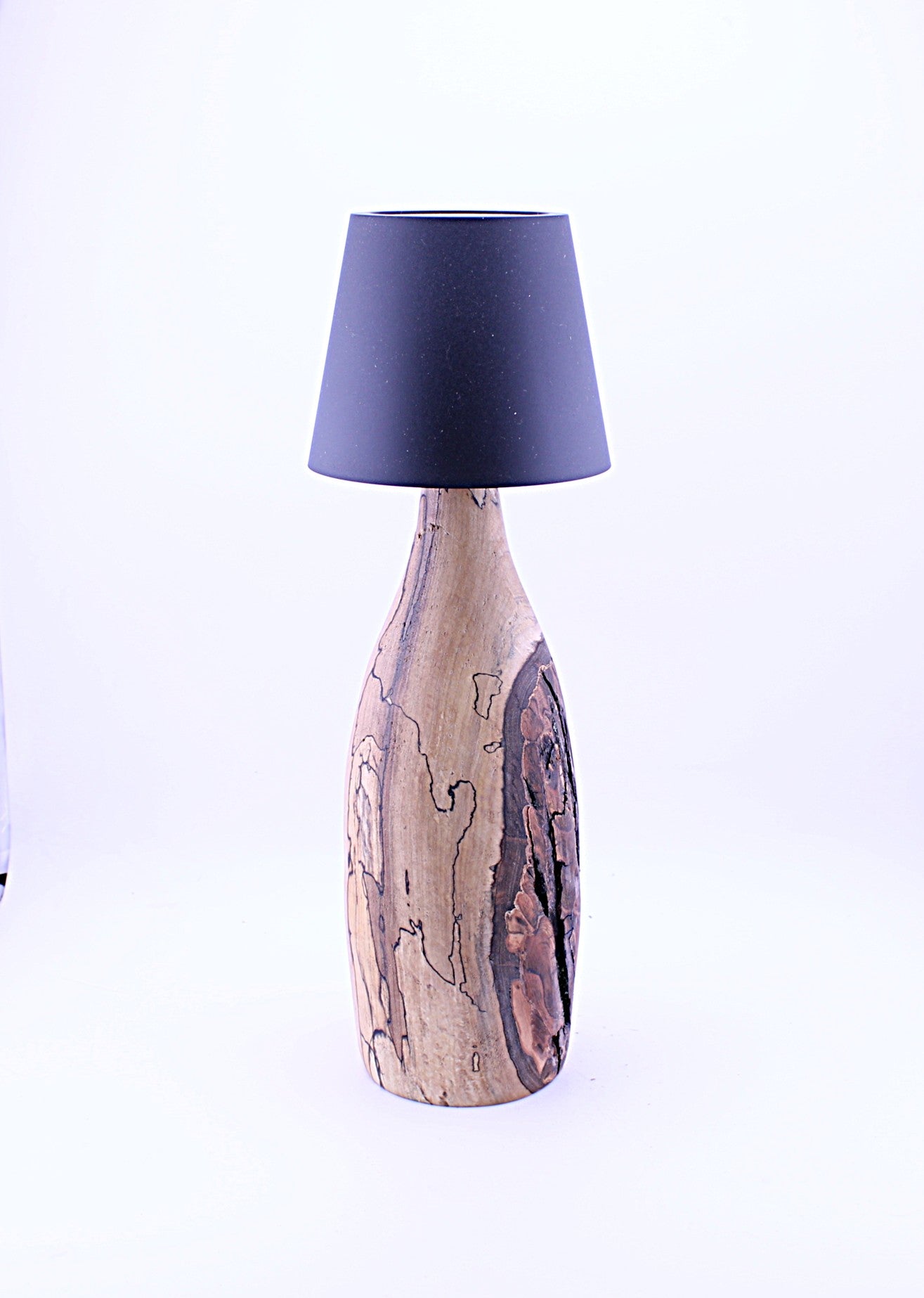 Spalted Maple Cordless LED ReChargeable Lamp