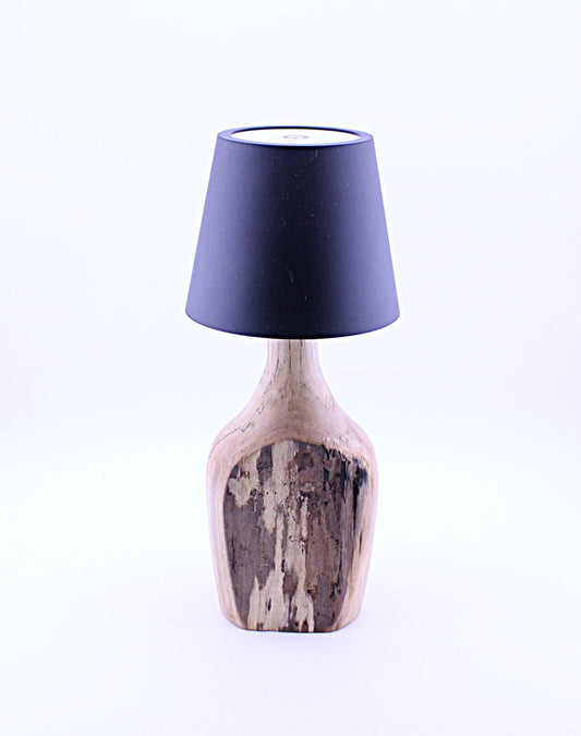 Spalted Maple Cordless LED ReChargeable Lamp