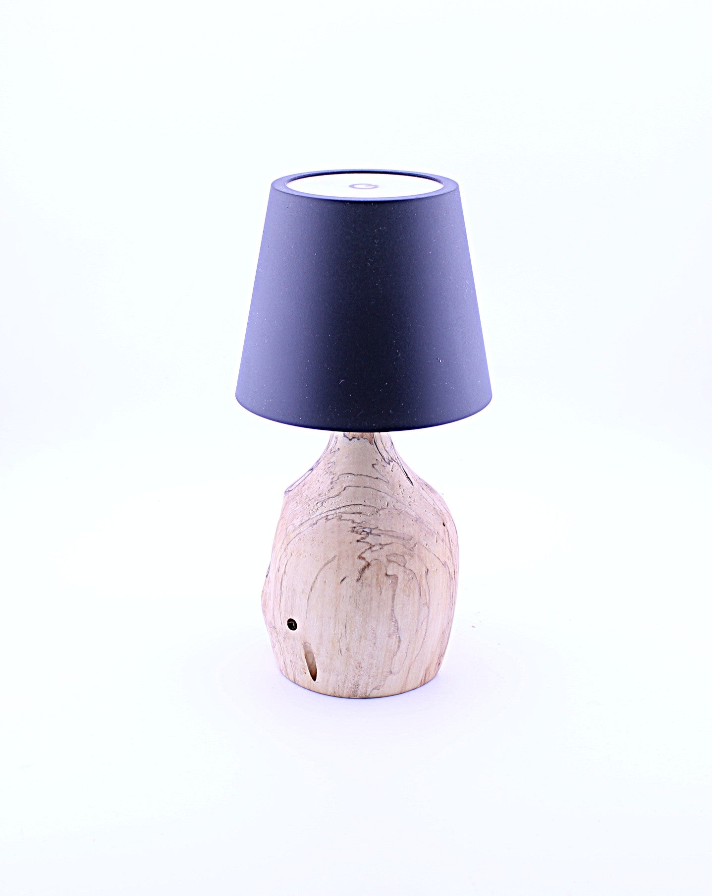 Spalted Maple Cordless LED ReChargeable Lamp