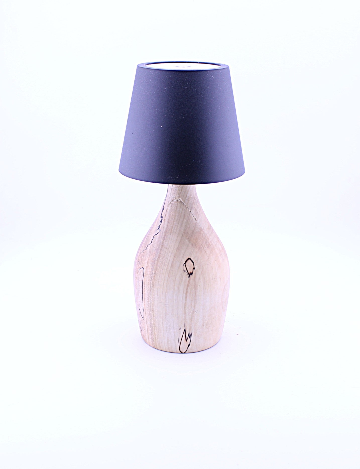 Spalted Maple Cordless LED ReChargeable Lamp