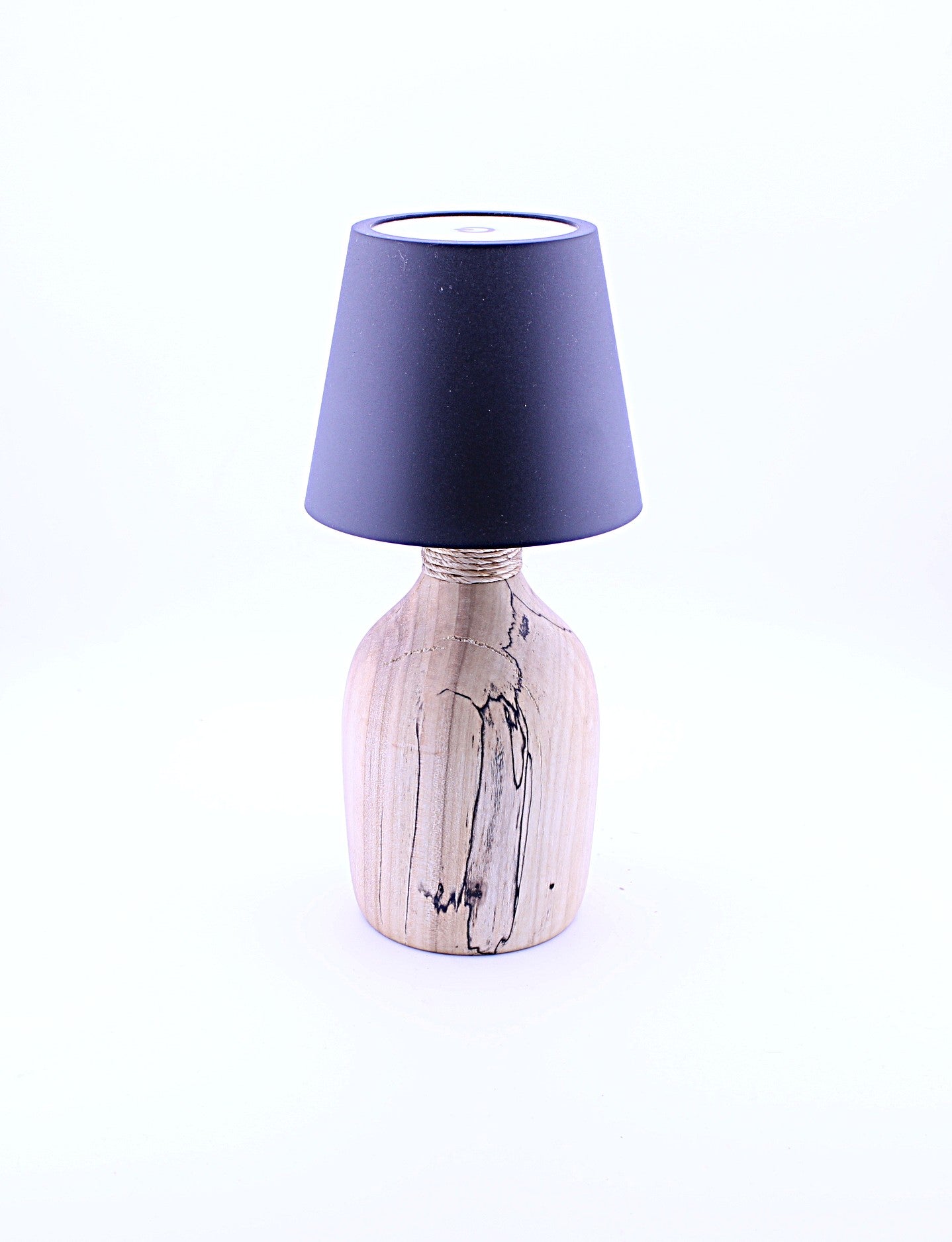 Spalted Maple Cordless LED ReChargeable Lamp