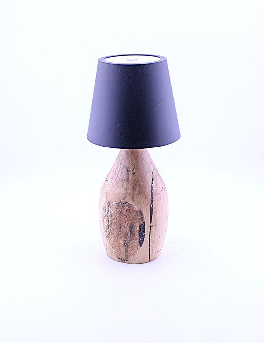 Spalted Maple Cordless LED ReChargeable Lamp