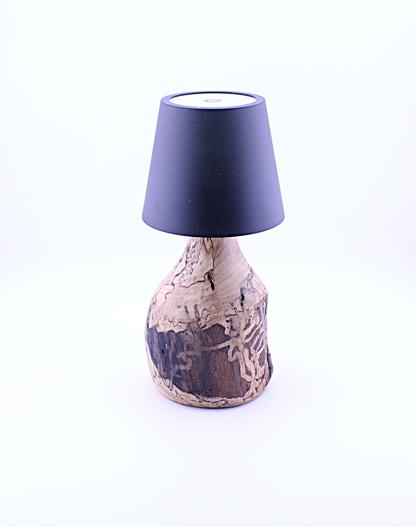 Spalted Maple Cordless LED ReChargeable Lamp