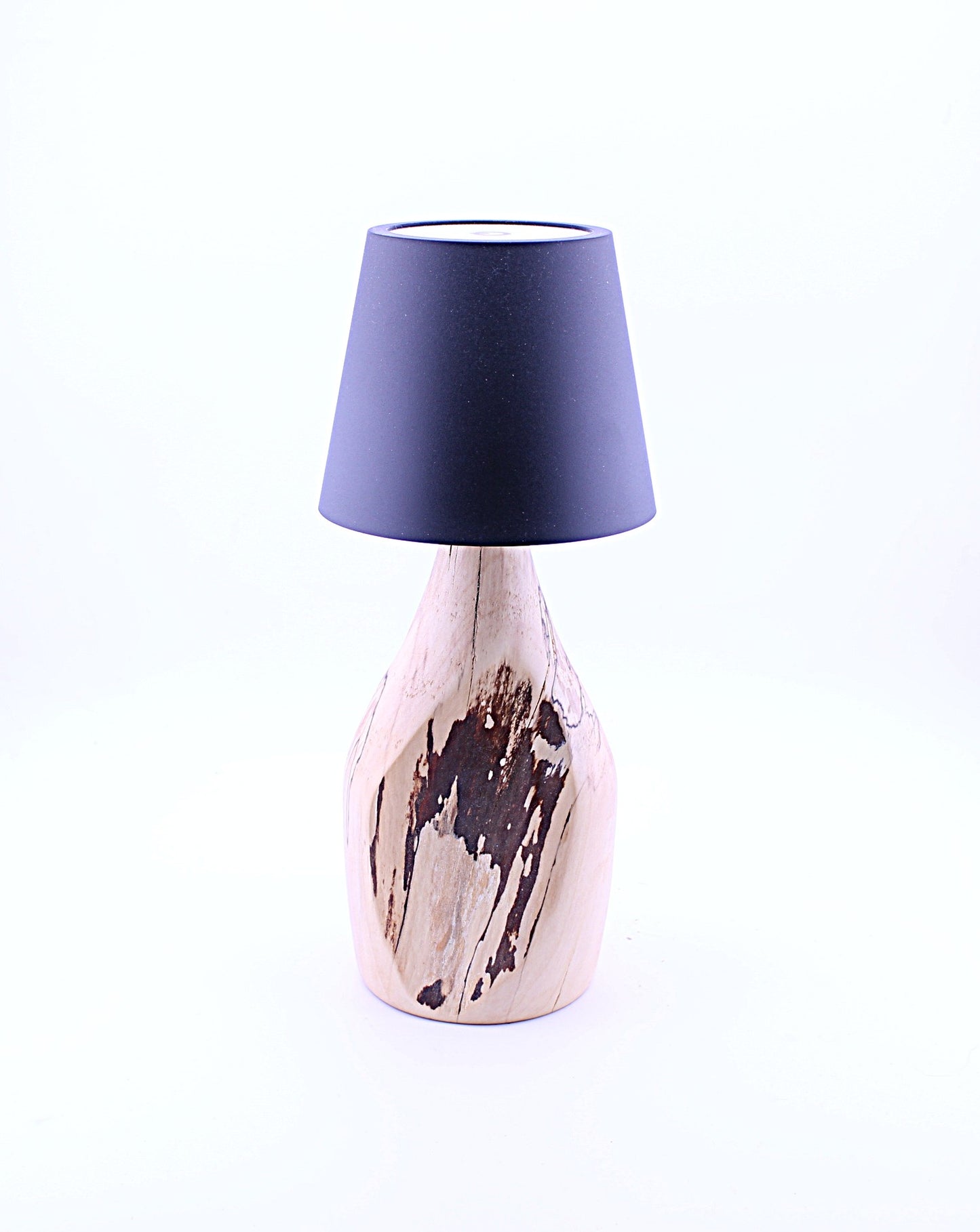 Spalted Maple Cordless LED ReChargeable Lamp