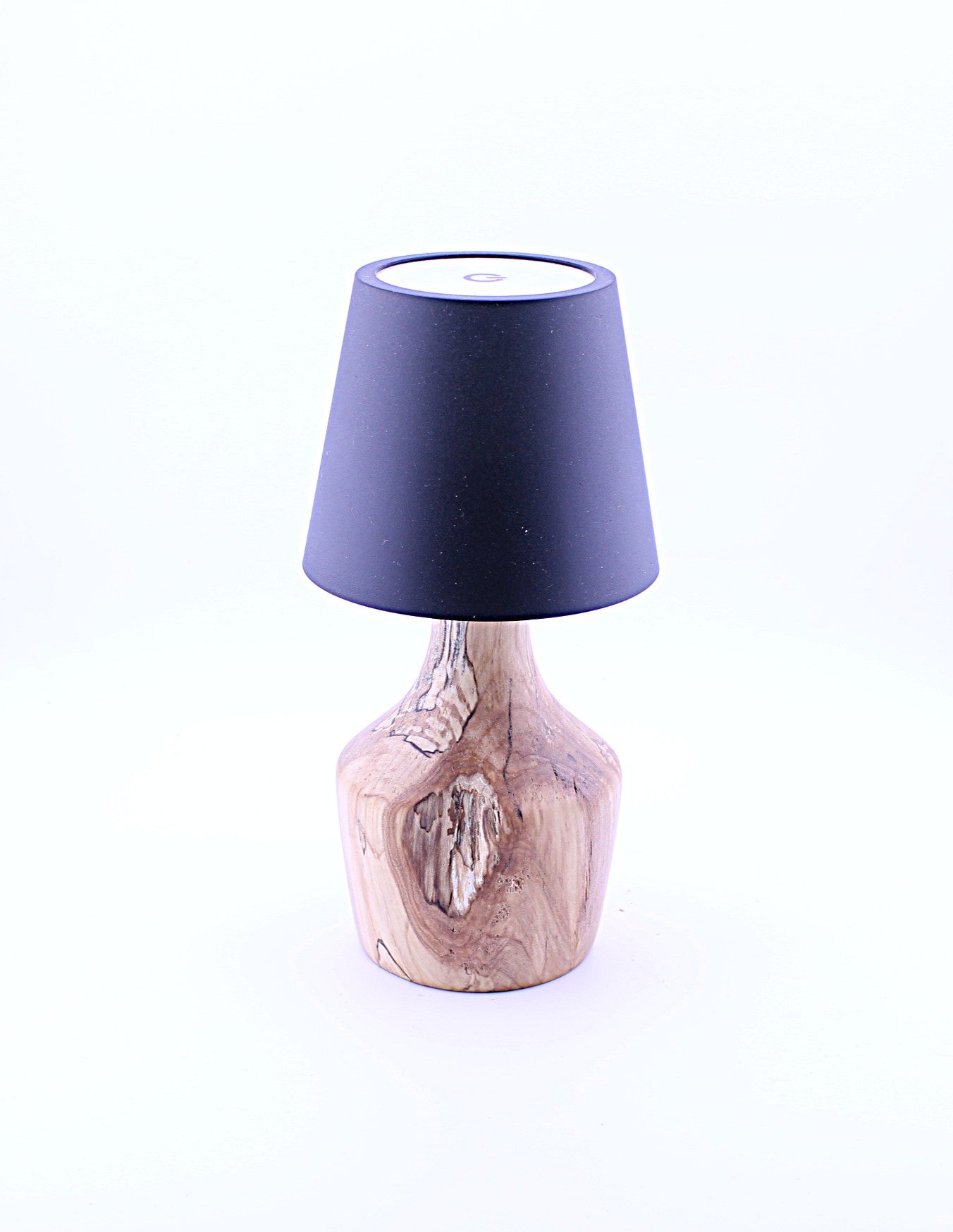 Spalted Maple Cordless LED ReChargeable Lamp