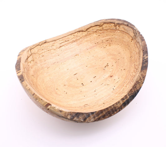 Natural Edge Maple Wood Bowl