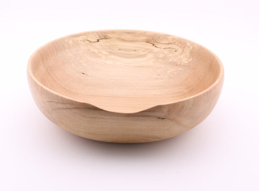 Natural Edge Maple Wood Bowl