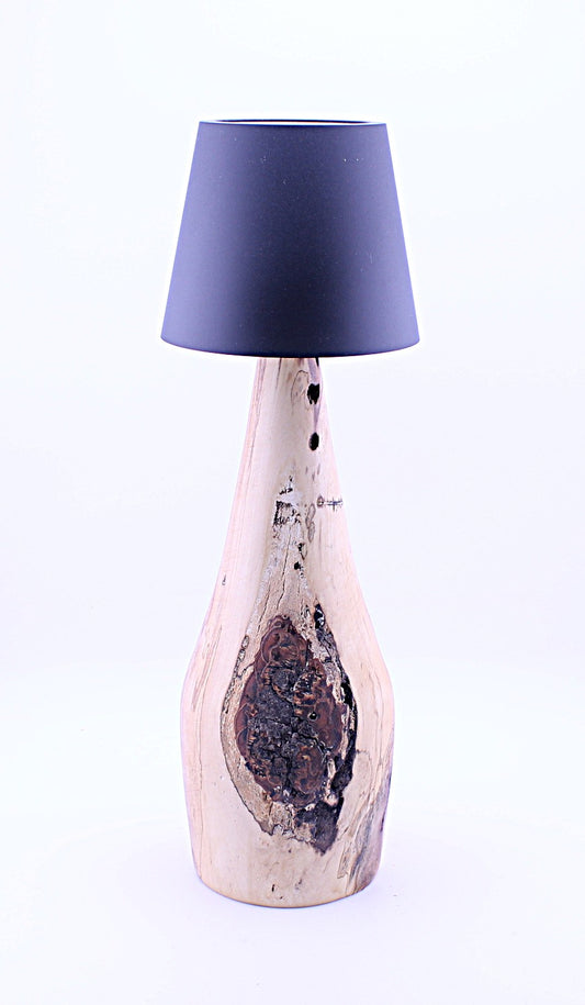 Spalted Maple Cordless LED ReChargeable Lamp