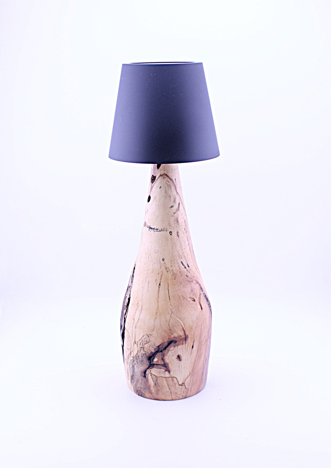 Spalted Maple Cordless LED ReChargeable Lamp