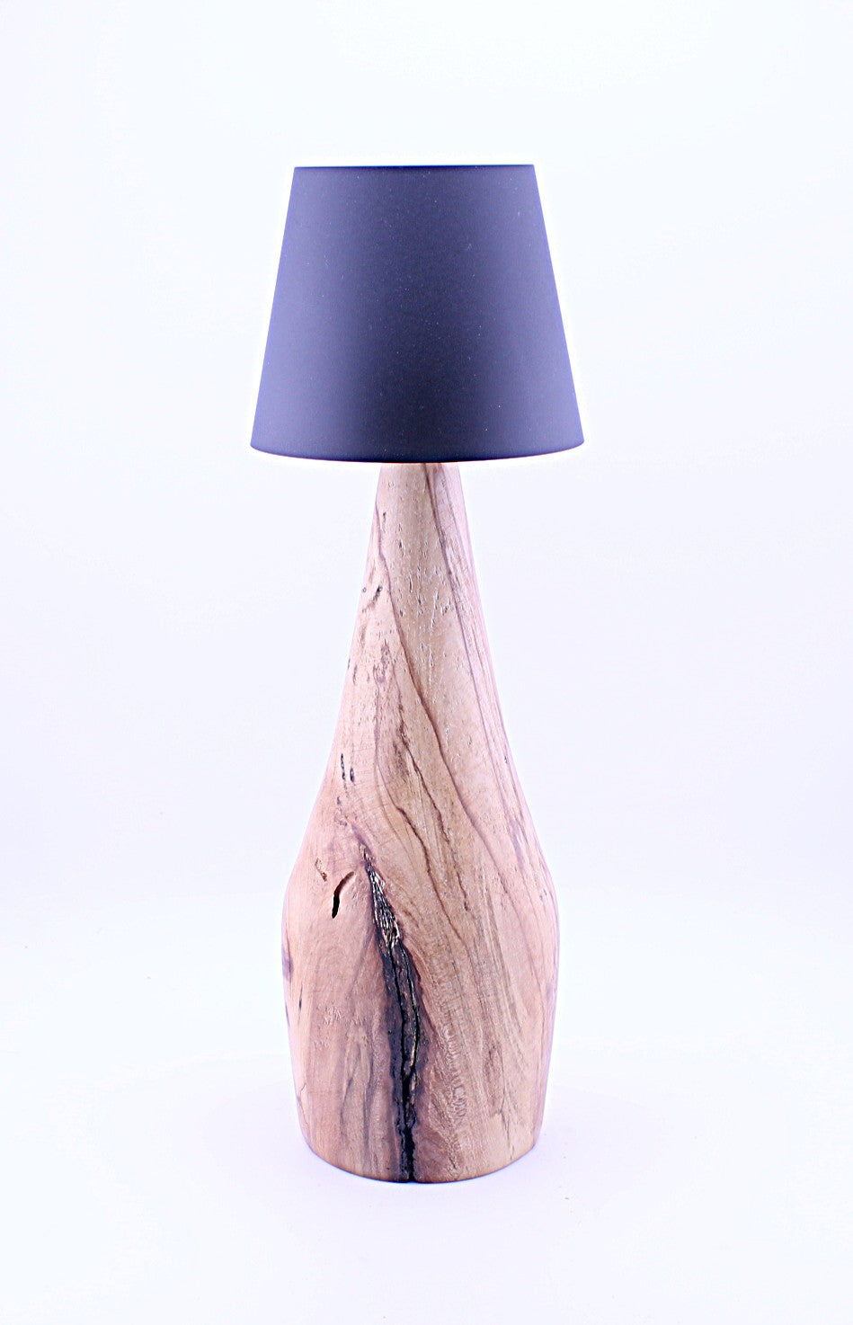 Spalted Maple Cordless LED ReChargeable Lamp