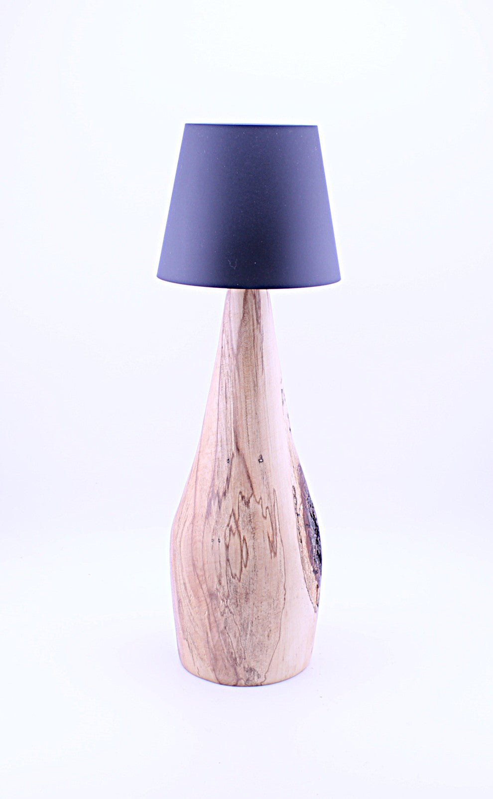 Spalted Maple Cordless LED ReChargeable Lamp