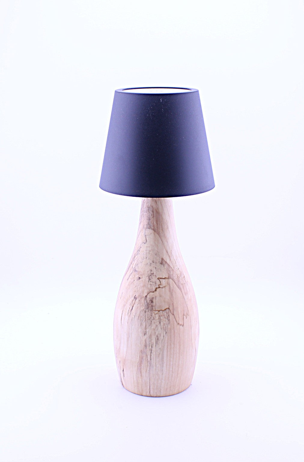 Spalted MapleCordless LED ReChargeable Lamp