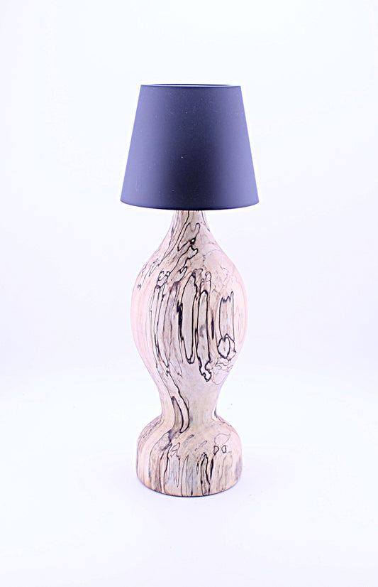Spalted Maple Cordless LED ReChargeable Lamp