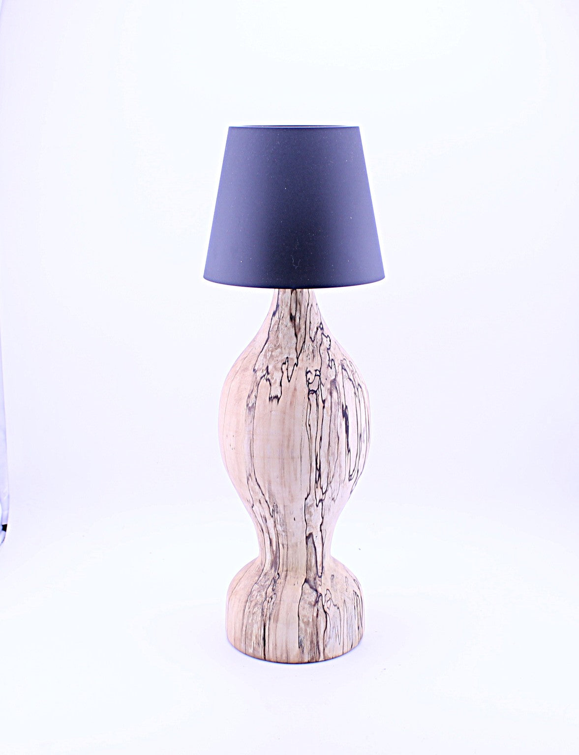 Spalted Maple Cordless LED ReChargeable Lamp