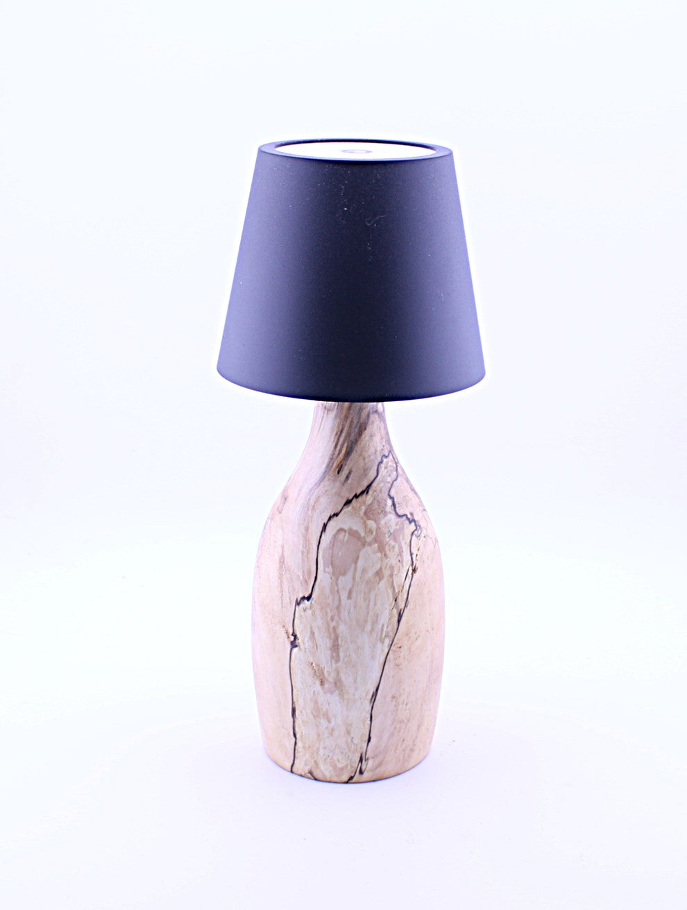 Spalted Maple Cordless LED ReChargeable Lamp