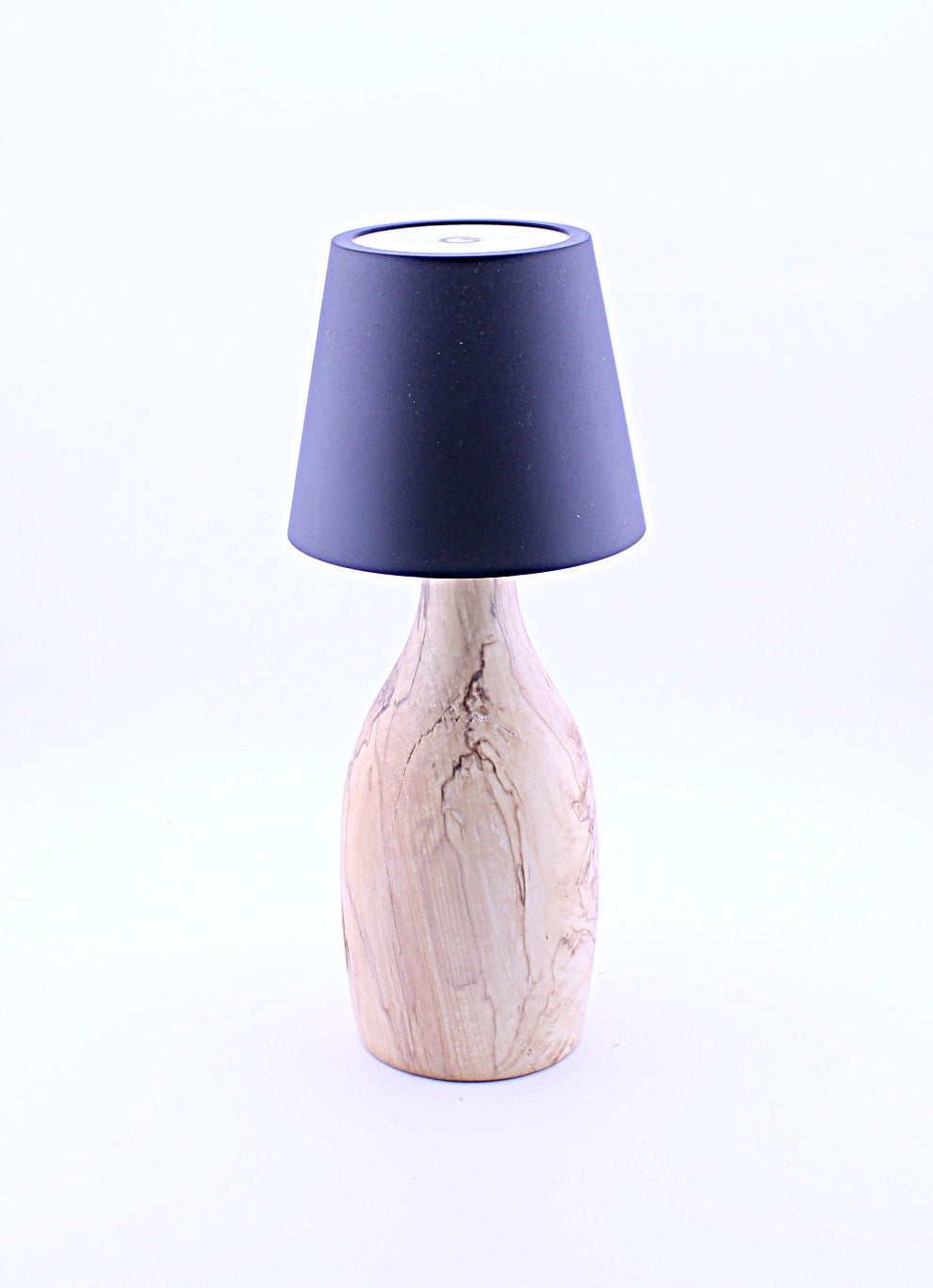 Spalted Maple Cordless LED ReChargeable Lamp