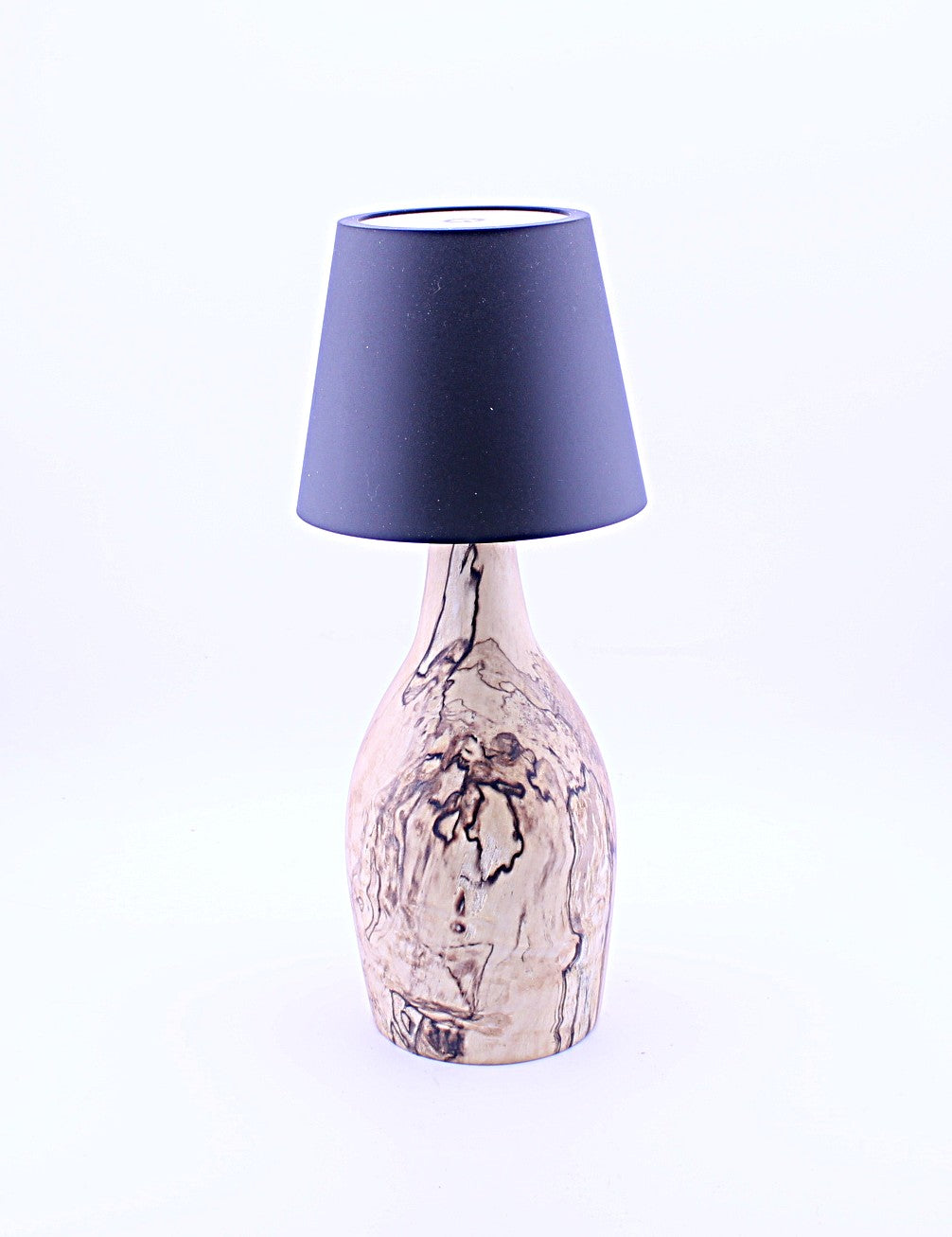 Spalted Maple Cordless LED ReChargeable Lamp