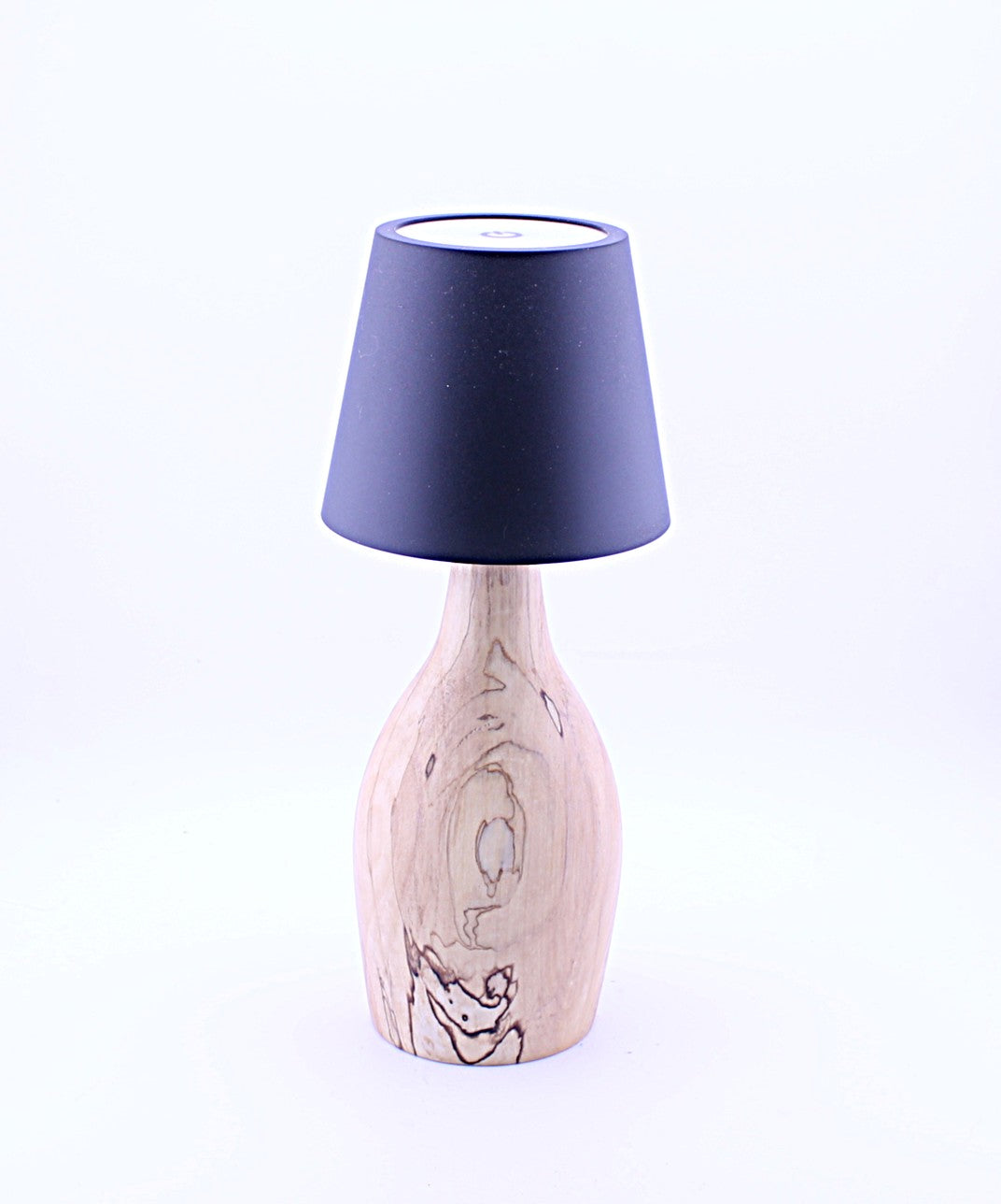 Spalted Maple Cordless LED ReChargeable Lamp