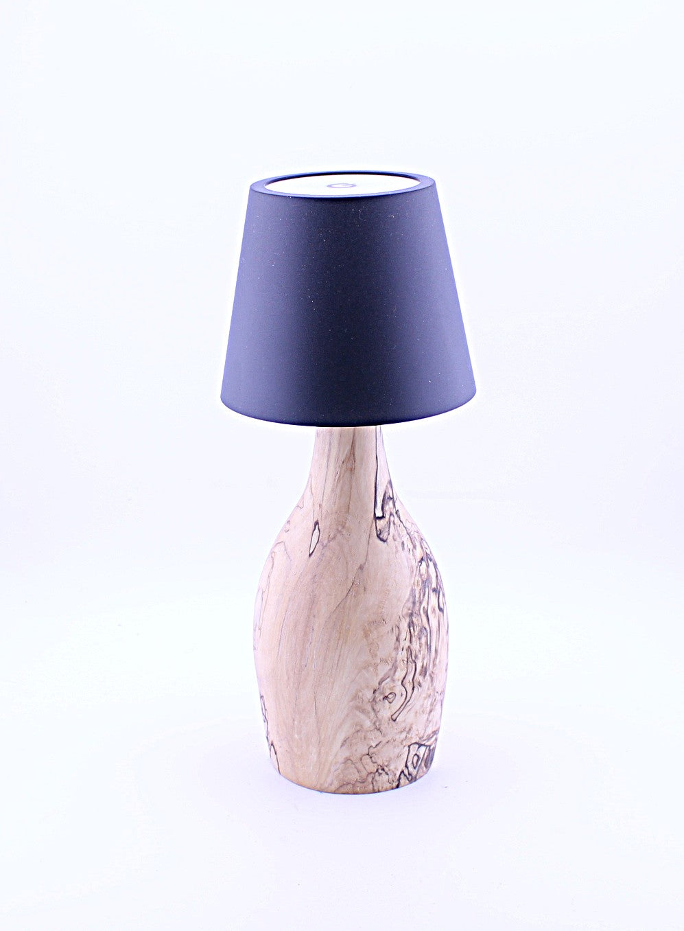 Spalted Maple Cordless LED ReChargeable Lamp