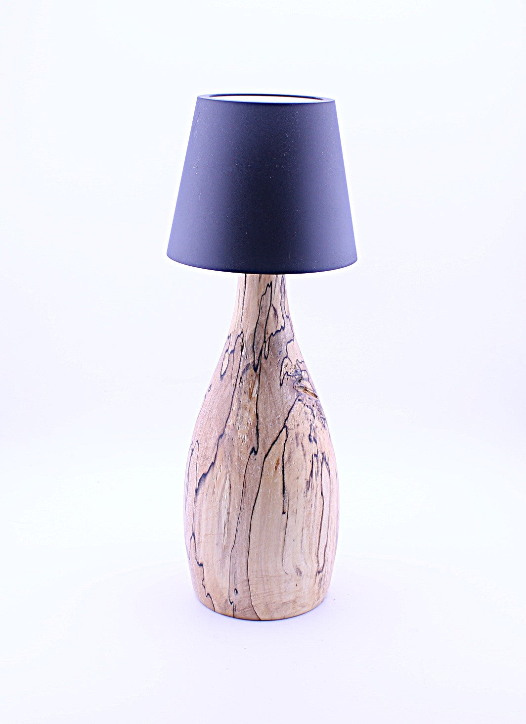 Spalted Maple Cordless LED ReChargeable Lamp