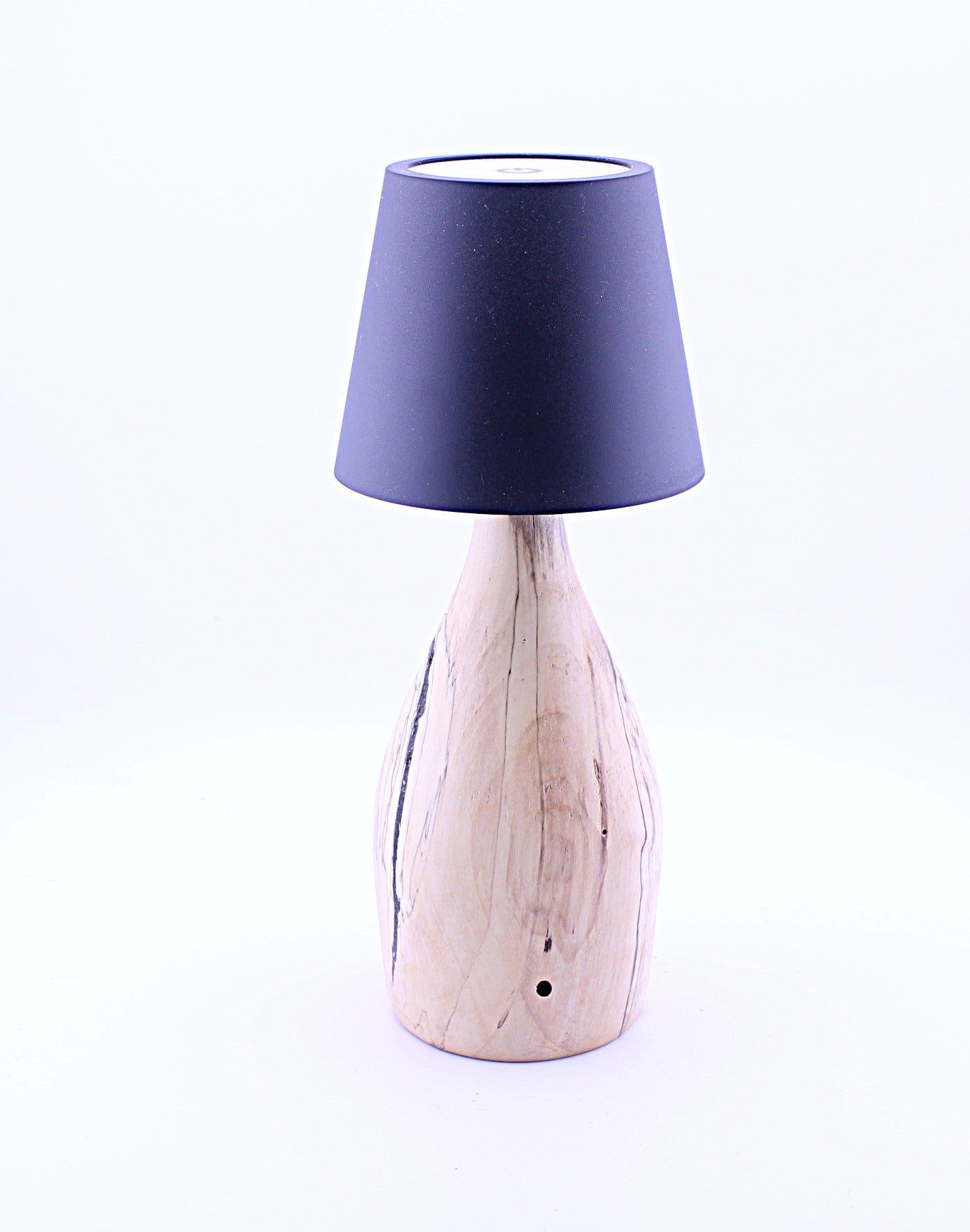 Spalted Maple Cordless LED ReChargeable Lamp