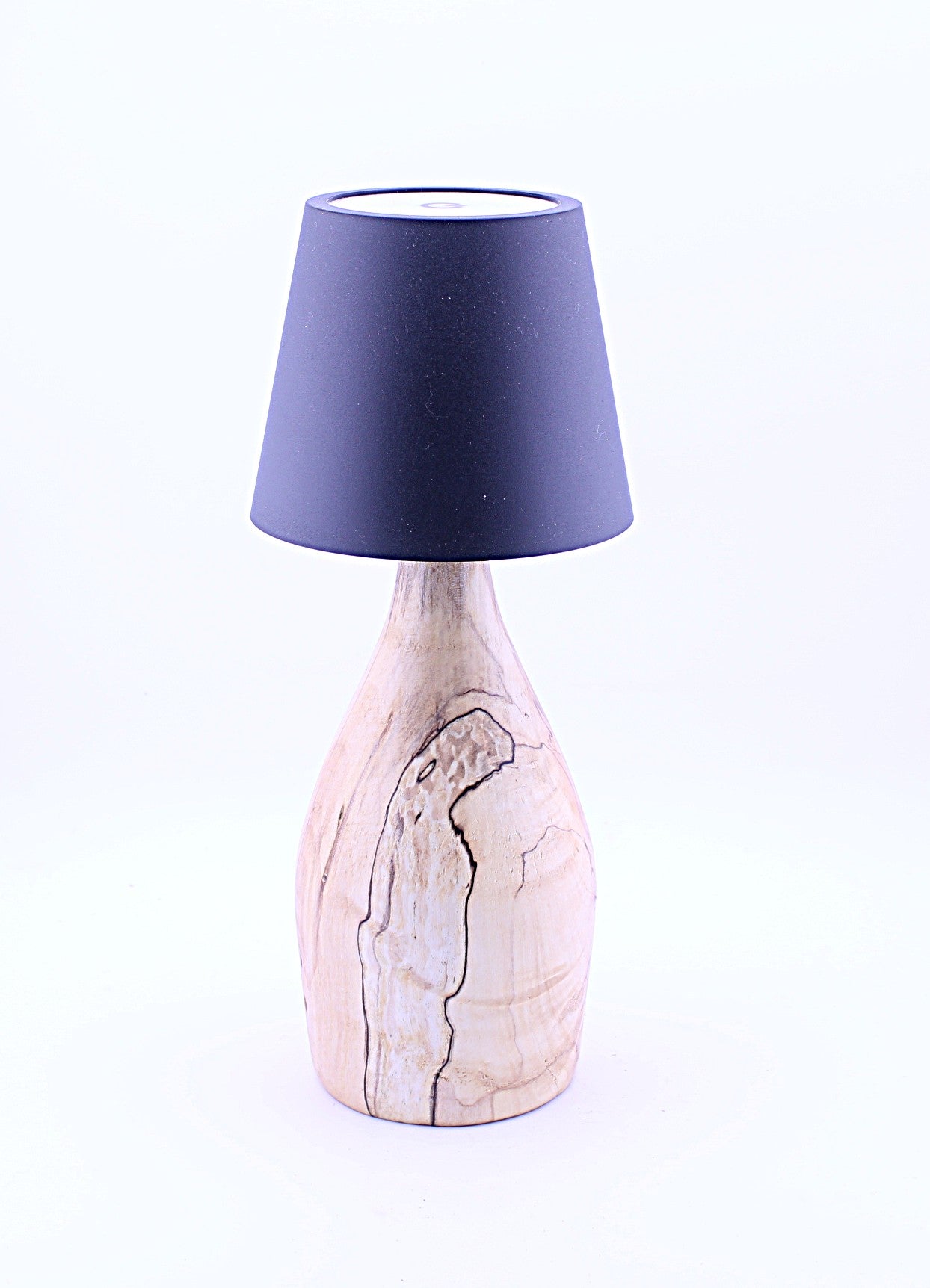Spalted Maple Cordless LED ReChargeable Lamp