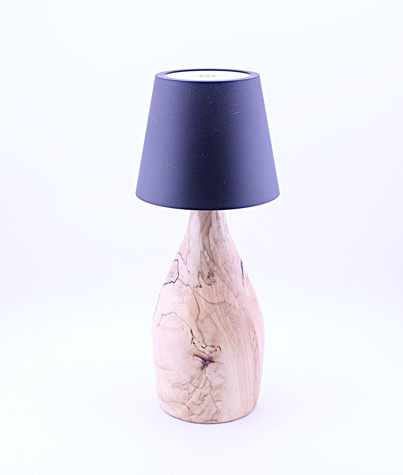 Spalted Maple Cordless LED ReChargeable Lamp