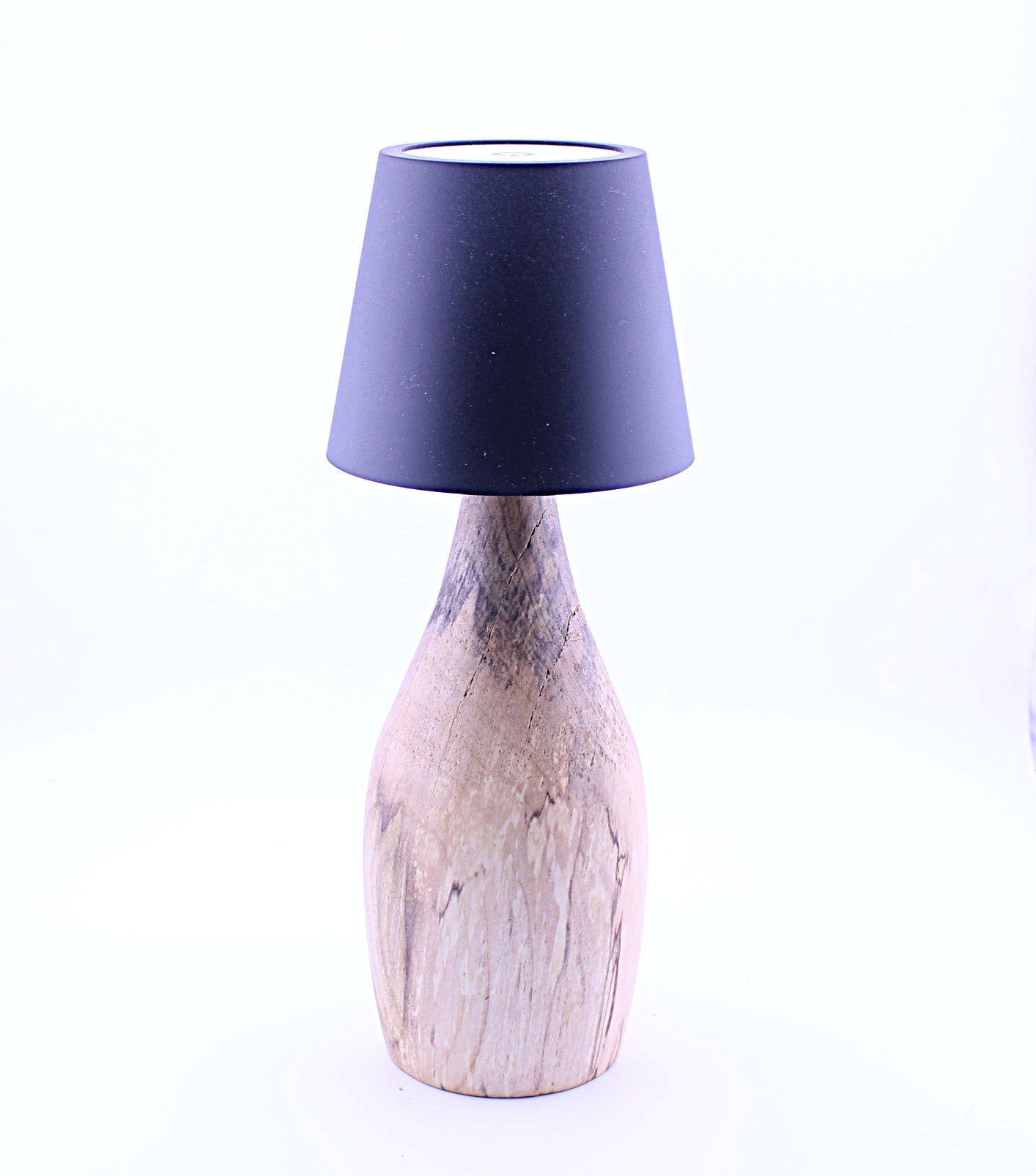 Spalted Maple Cordless LED ReChargeable Lamp