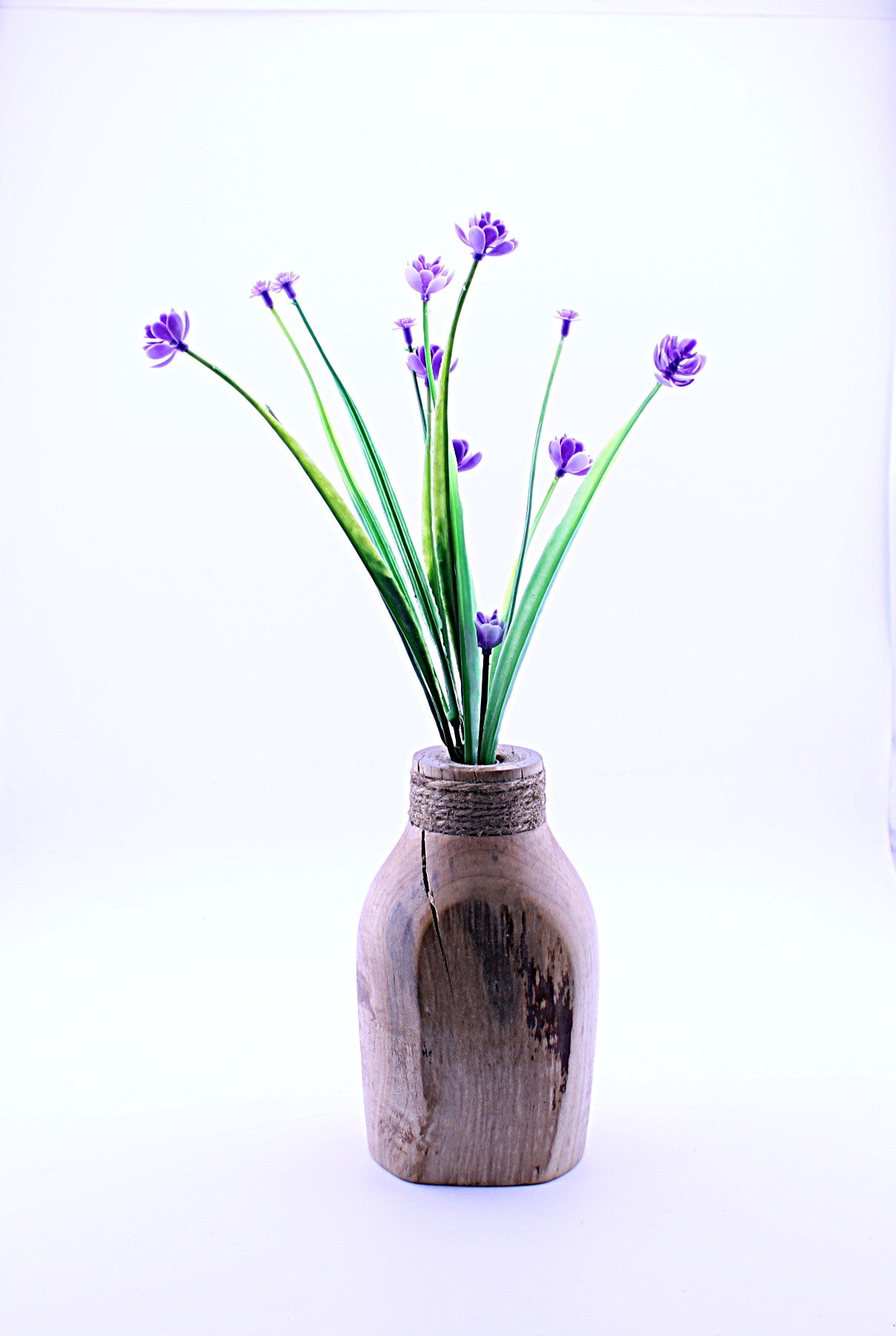 Cherry Wood Bud Vase