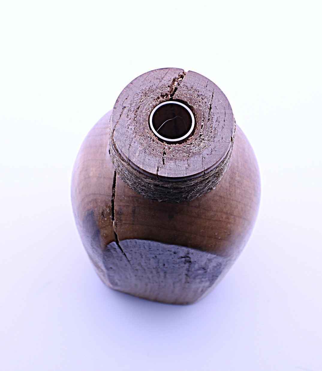 Cherry Wood Bud Vase